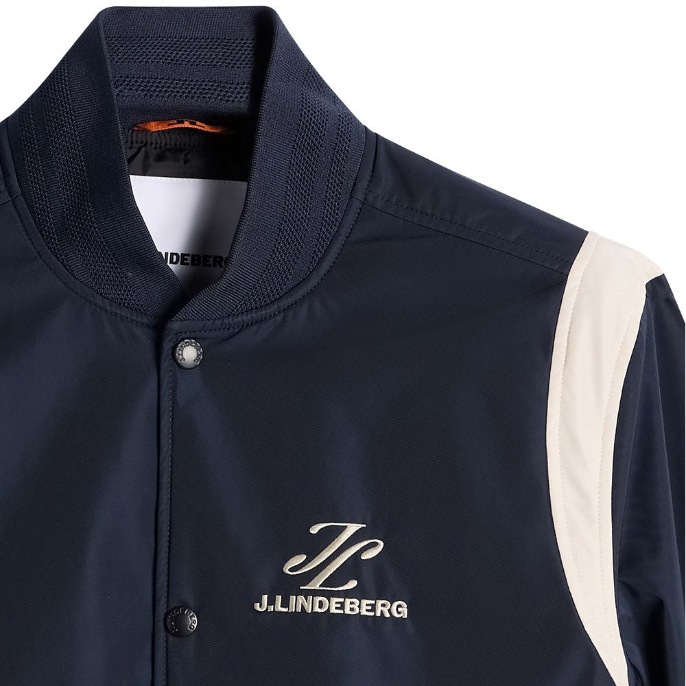 J.Lindeberg Golf Jacket - Montana Padded Bomber - JL Navy AW26