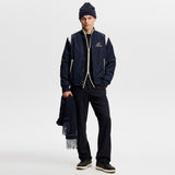 J.Lindeberg Golf Jacket - Montana Padded Bomber - JL Navy AW26