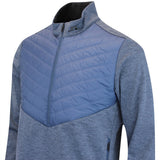 J.Lindeberg Golf Jacket - Raph Quilt Hybrid HZ - V Indigo Mel. AW25