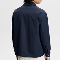 J.Lindeberg Golf Jacket - Shaley Overshirt - JL Navy SS26