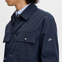 J.Lindeberg Golf Jacket - Shaley Overshirt - JL Navy SS26