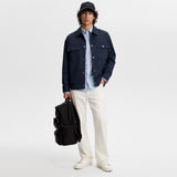 J.Lindeberg Golf Jacket - Shaley Overshirt - JL Navy SS26