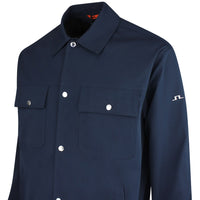 J.Lindeberg Golf Jacket - Shaley Overshirt - JL Navy SS26