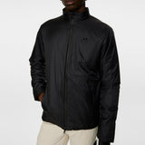 J.Lindeberg Golf Jacket - Solarcore Padded Hybrid - Black AW25