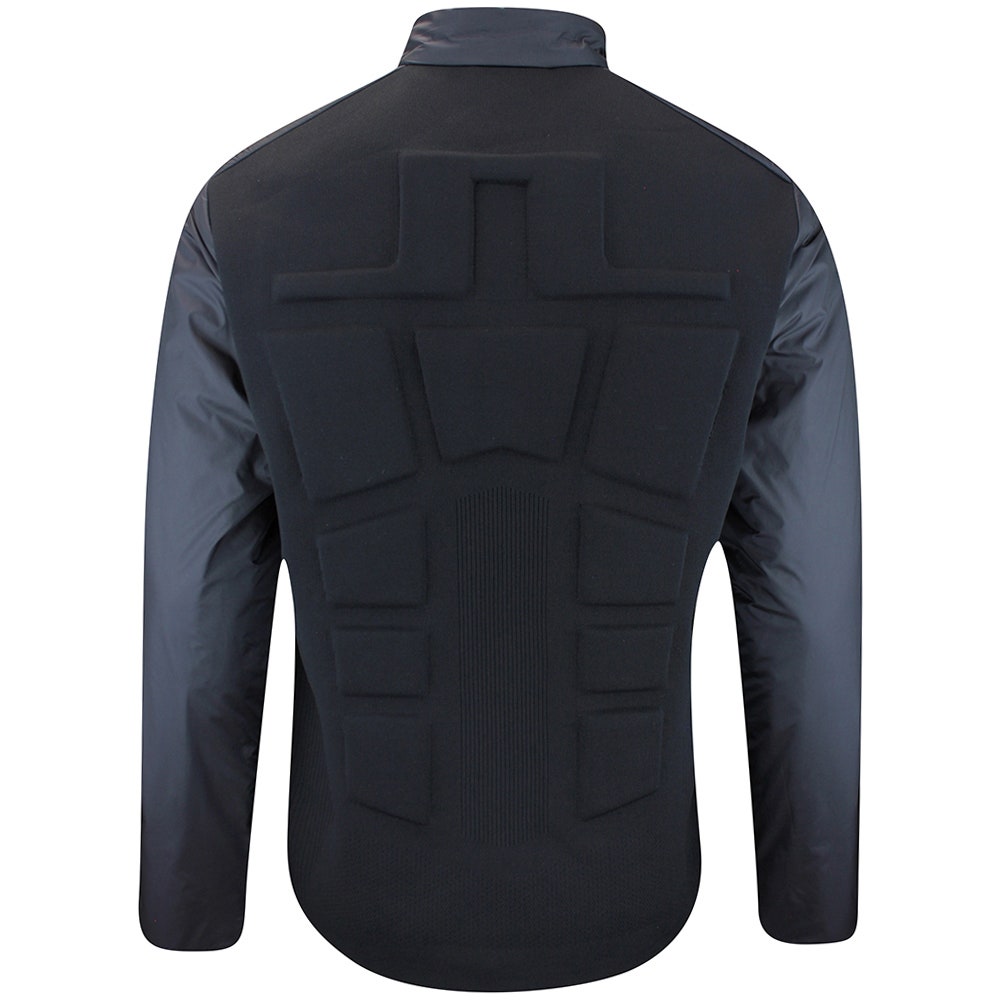 J.Lindeberg Golf Jacket - Solarcore Padded Hybrid - Black AW25