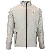 J.Lindeberg Golf Jacket - Solarcore Padded Hybrid - Moonbeam AW25