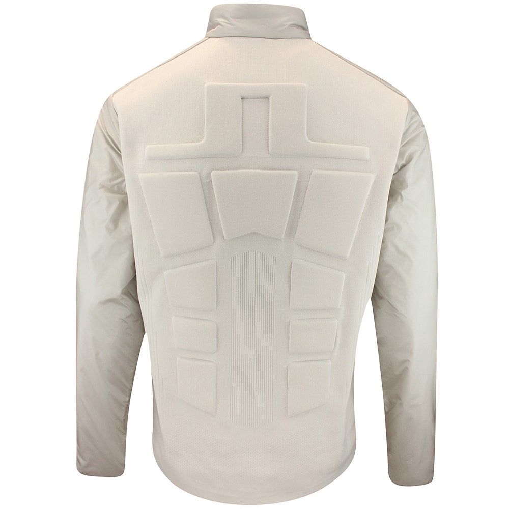 J.Lindeberg Golf Jacket - Solarcore Padded Hybrid - Moonbeam AW25