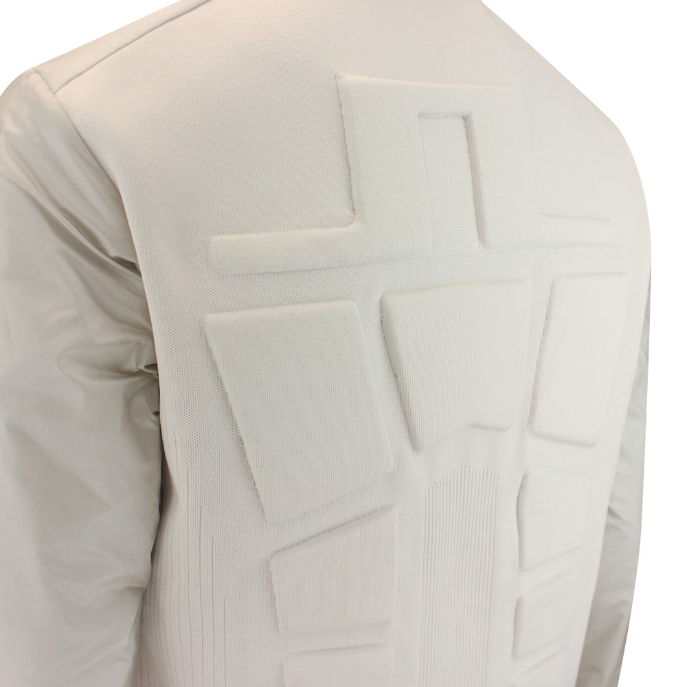 J.Lindeberg Golf Jacket - Solarcore Padded Hybrid - Moonbeam AW25