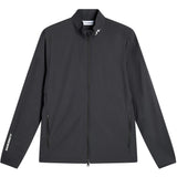 J.Lindeberg Golf Jacket - Tour Tech Packable FZ - Black AW26