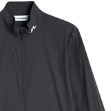 J.Lindeberg Golf Jacket - Tour Tech Packable FZ - Black AW26
