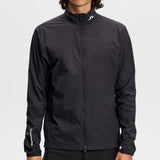 J.Lindeberg Golf Jacket - Tour Tech Packable FZ - Black AW26