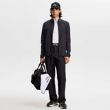 J.Lindeberg Golf Jacket - Tour Tech Packable FZ - Black AW26