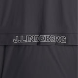J.Lindeberg Golf Jacket - Waren Windbreaker Crew Neck - Black AW26