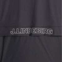 J.Lindeberg Golf Jacket - Waren Windbreaker Crew Neck - Black AW26