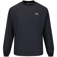 J.Lindeberg Golf Jacket - Waren Windbreaker Crew Neck - Black AW26