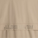 J.Lindeberg Golf Jacket - Waren Windbreaker Crew Neck - Brindle AW26