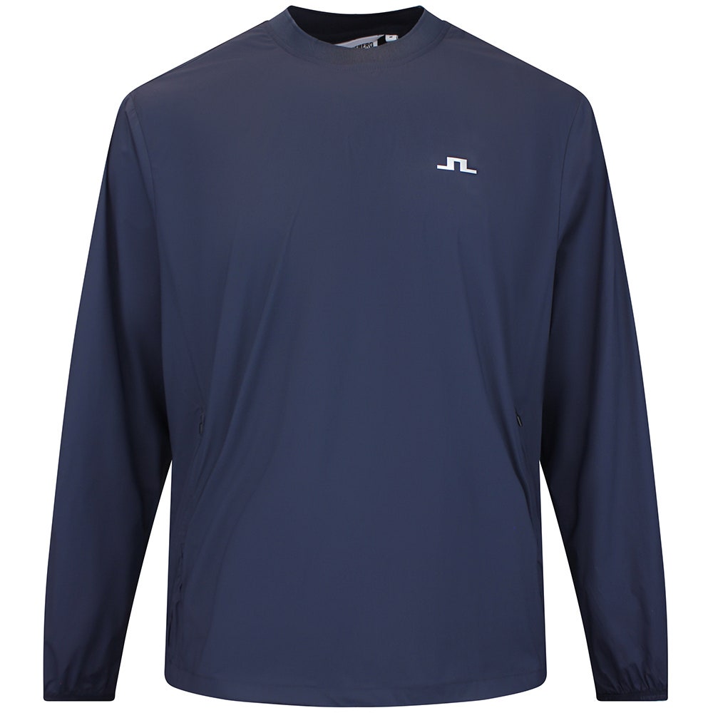 J.Lindeberg Golf Jacket - Waren Windbreaker Crew Neck - JL Navy AW26