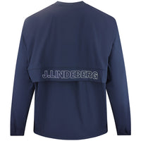 J.Lindeberg Golf Jacket - Waren Windbreaker Crew Neck - JL Navy AW26
