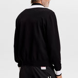 J.Lindeberg Golf Jumper - 30Y Nikolas Knit Sweater - Black SH26
