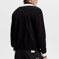 J.Lindeberg Golf Jumper - 30Y Nikolas Knit Sweater - Black SH26