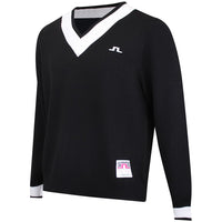 J.Lindeberg Golf Jumper - 30Y Nikolas Knit Sweater - Black SH26