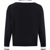 J.Lindeberg Golf Jumper - 30Y Nikolas Knit Sweater - Black SH26