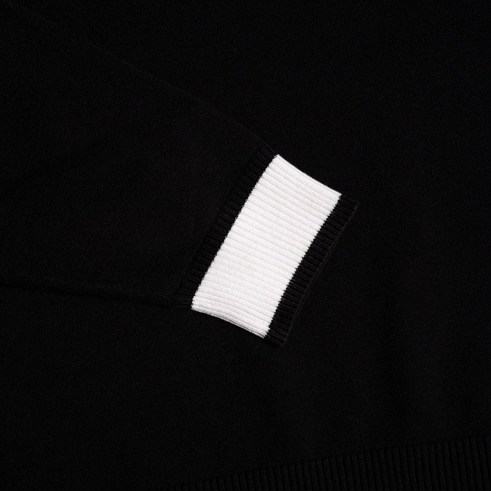 J.Lindeberg Golf Jumper - 30Y Nikolas Knit Sweater - Black SH26