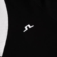 J.Lindeberg Golf Jumper - 30Y Nikolas Knit Sweater - Black SH26