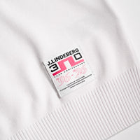 J.Lindeberg Golf Jumper - 30Y Nikolas Knit Sweater - White SH26