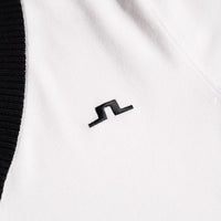 J.Lindeberg Golf Jumper - 30Y Nikolas Knit Sweater - White SH26