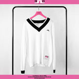 J.Lindeberg Golf Jumper - 30Y Nikolas Knit Sweater - White SH26