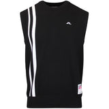 J.Lindeberg Golf Jumper - 30Y Wallis Knit Vest - Black SH26