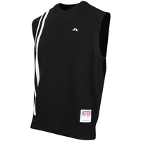 J.Lindeberg Golf Jumper - 30Y Wallis Knit Vest - Black SH26
