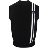 J.Lindeberg Golf Jumper - 30Y Wallis Knit Vest - Black SH26