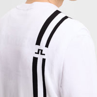J.Lindeberg Golf Jumper - 30Y Wallis Knit Vest - White SH26