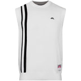 J.Lindeberg Golf Jumper - 30Y Wallis Knit Vest - White SH26