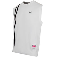 J.Lindeberg Golf Jumper - 30Y Wallis Knit Vest - White SH26