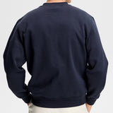 J.Lindeberg Golf Jumper - Alpha Crew Neck - JL Navy AW26