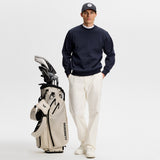 J.Lindeberg Golf Jumper - Alpha Crew Neck - JL Navy AW26