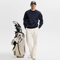 J.Lindeberg Golf Jumper - Alpha Crew Neck - JL Navy AW26