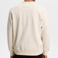 J.Lindeberg Golf Jumper - Alpha Graphic Crew Neck - Moonbeam AW26