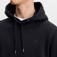 J.Lindeberg Golf Jumper - Alpha Hoodie - Black AW26