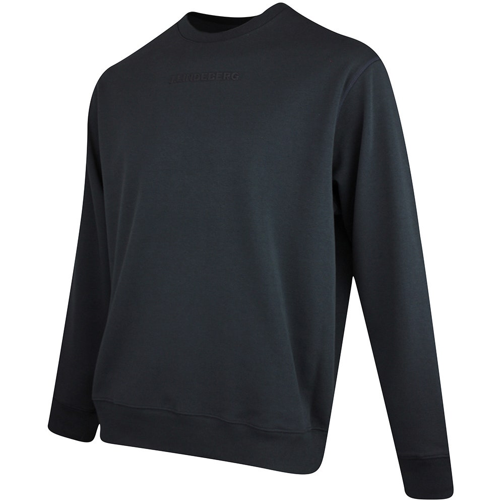 J.Lindeberg Golf Jumper - Club Crew Neck - Black SS26
