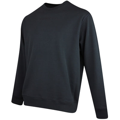 J.Lindeberg Golf Jumper - Club Crew Neck - Black SS26