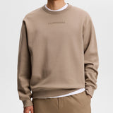 J.Lindeberg Golf Jumper - Club Crew Neck - Brindle SS26