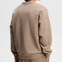 J.Lindeberg Golf Jumper - Club Crew Neck - Brindle SS26