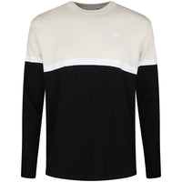 J.Lindeberg Golf Jumper - Emrik Knitted Crew - Black SS26