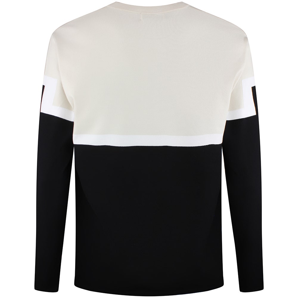 J.Lindeberg Golf Jumper - Emrik Knitted Crew - Black SS26