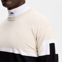 J.Lindeberg Golf Jumper - Emrik Knitted Crew - Black SS26