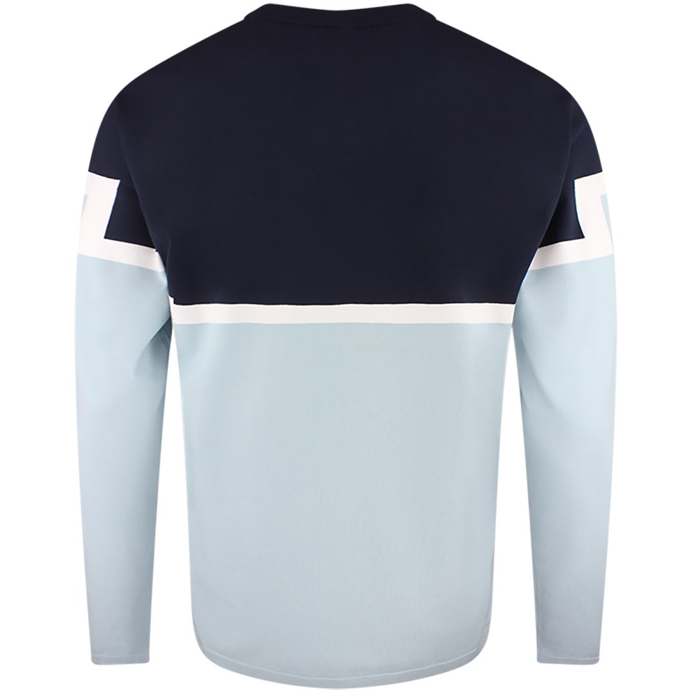 J.Lindeberg Golf Jumper - Emrik Knitted Crew - Forget-Me-Not SS26